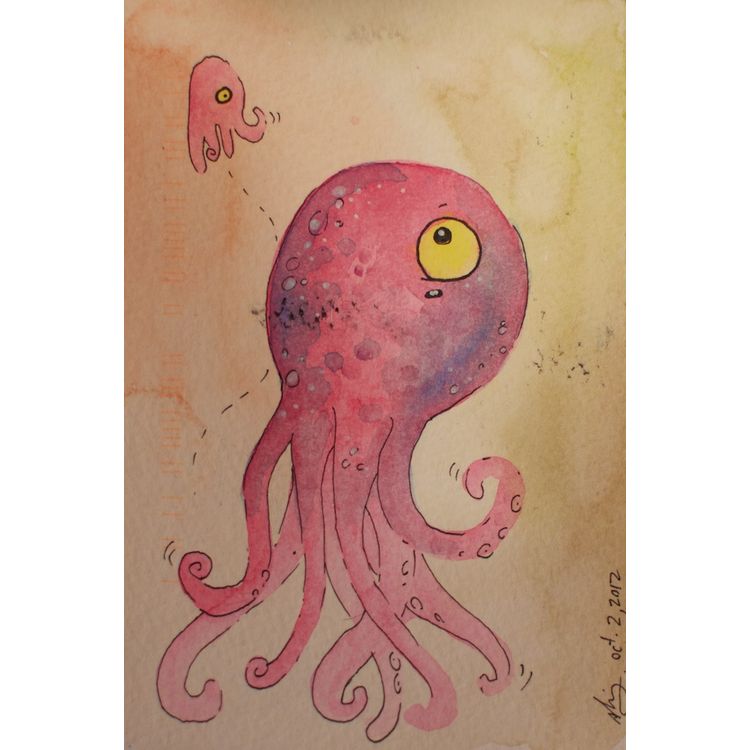 Octopus Study by Sawdust Bear (Shing Yin Khor)