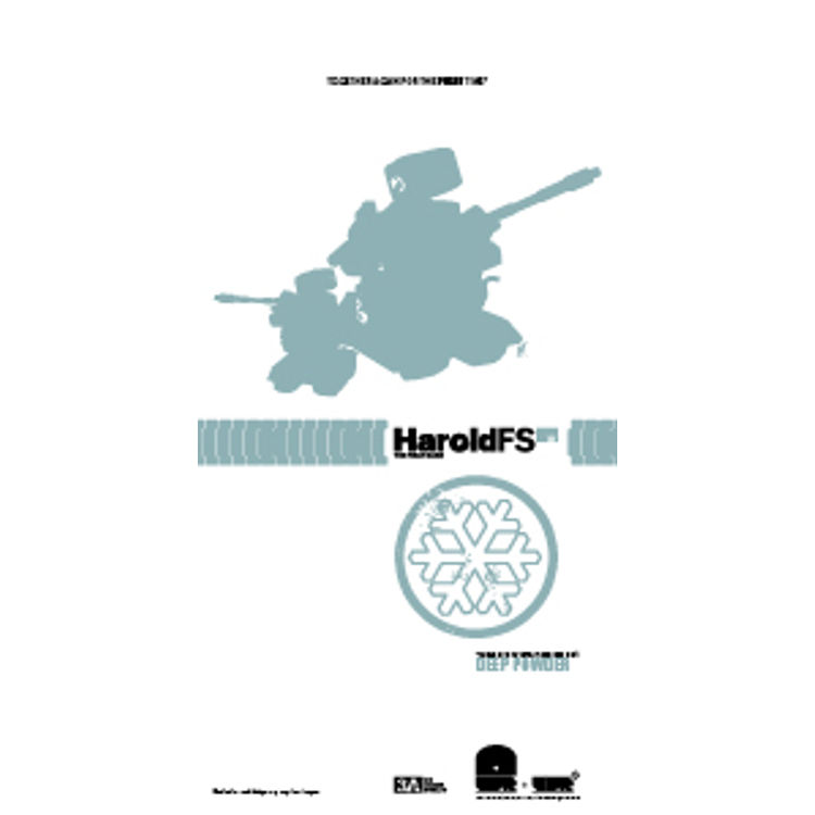 Deep Powder Harold MK1 by Ashley Wood