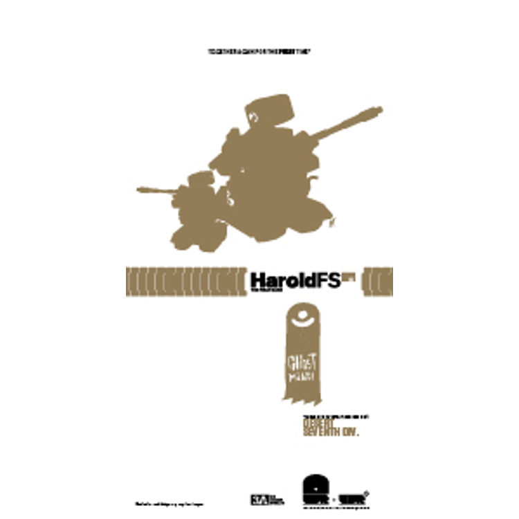 WWRp Desert Seventh Div. Harold MK1 by Ashley Wood