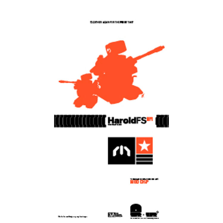 WWRp Mod Chip Harold MK1 by Ashley Wood