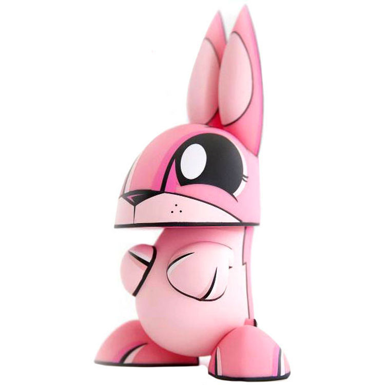 Chaos Bunnies - Pink Bunny (#4) by Joe Ledbetter