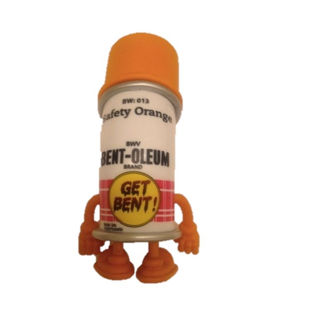 Racked Get Bent Safety Orange Spray Can
