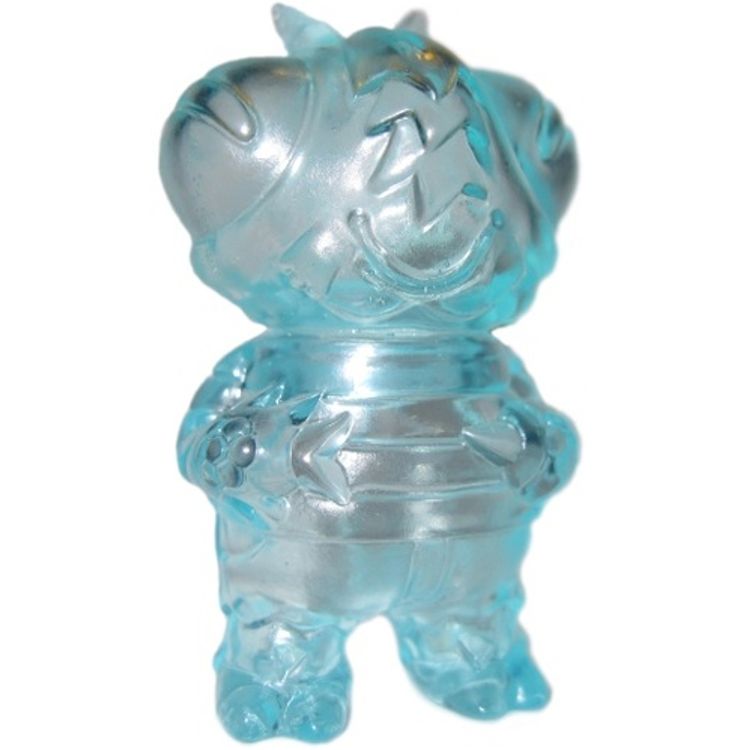 Micro Boris the Bee - Clear Teal by Bwana Spoons