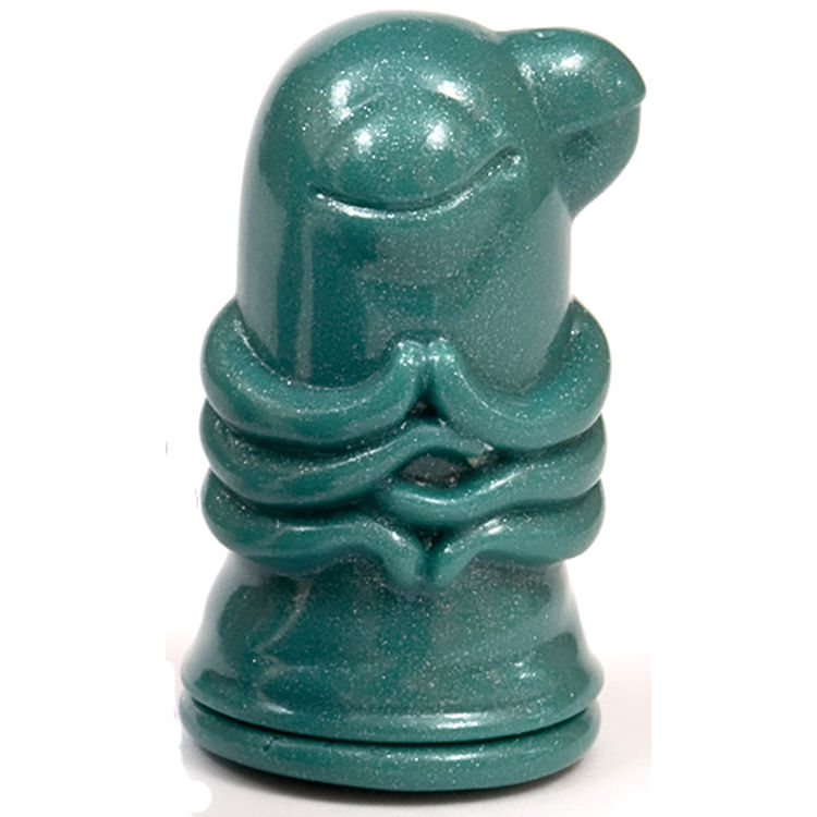 Micro Angel Bird - Green Glitter by KaToPe