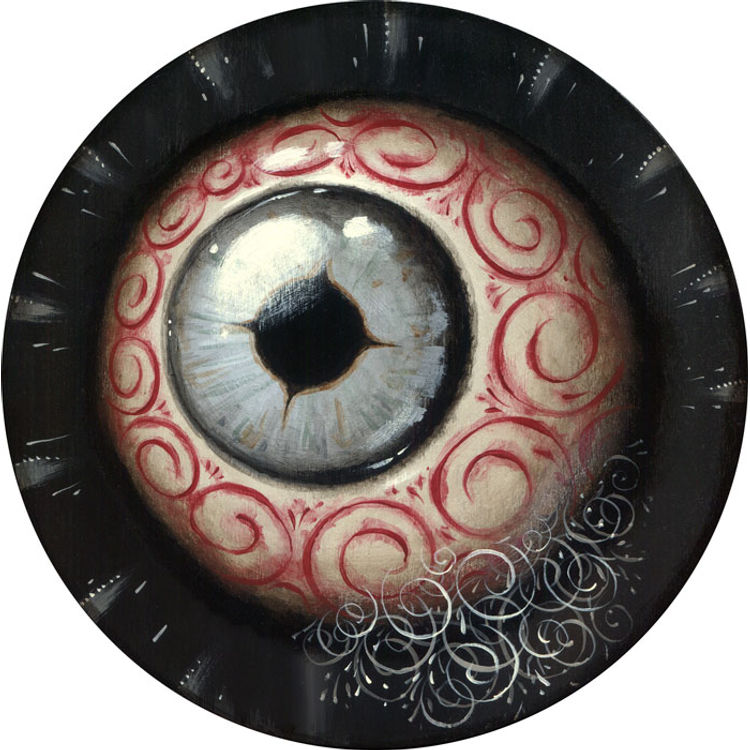 Foretelling Eyes Gray by Jason Limon