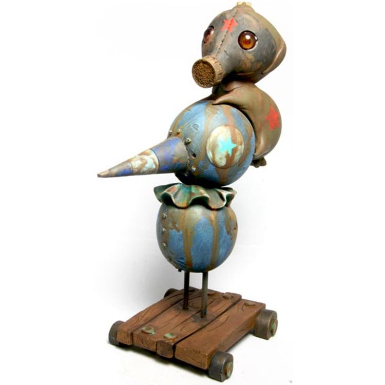 Gasmask Jack & Bird by DrilOne