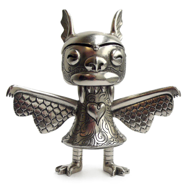 Silver Metal Steven the Bat by Bwana Spoons