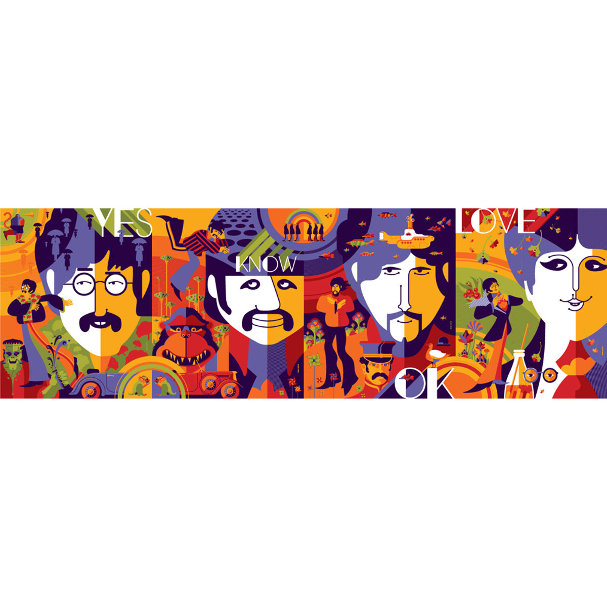 John, Paul, George and Ringo