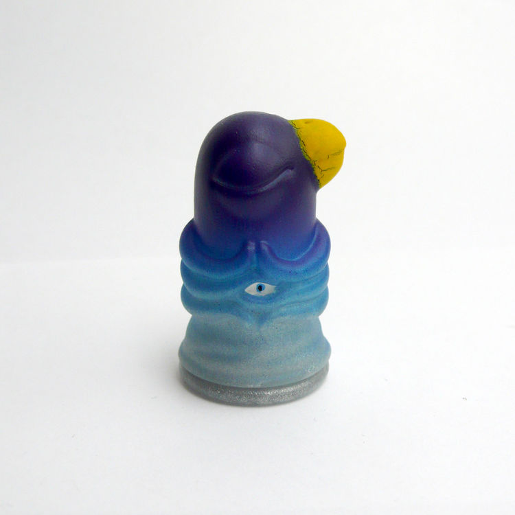 blu-eyed micro angel bird by schnebbs