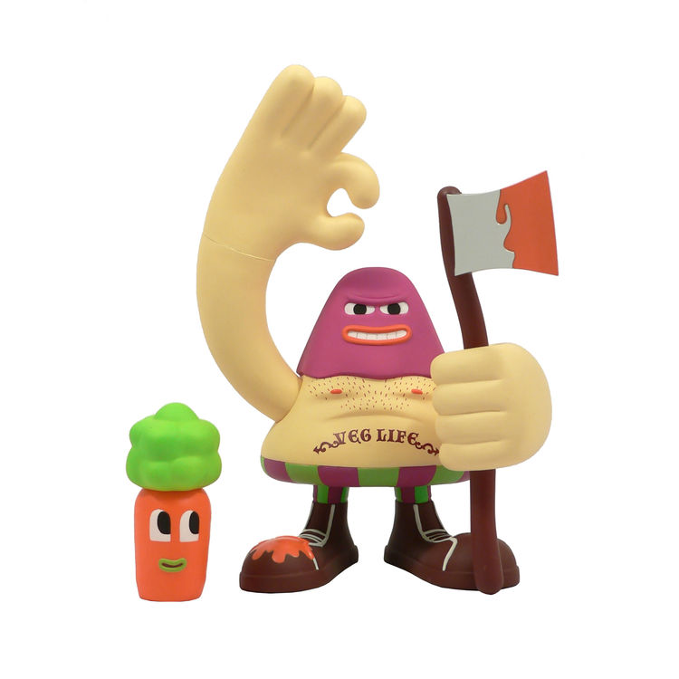 The Carrot Slayer Hippie Edition by Mauro Gatti
