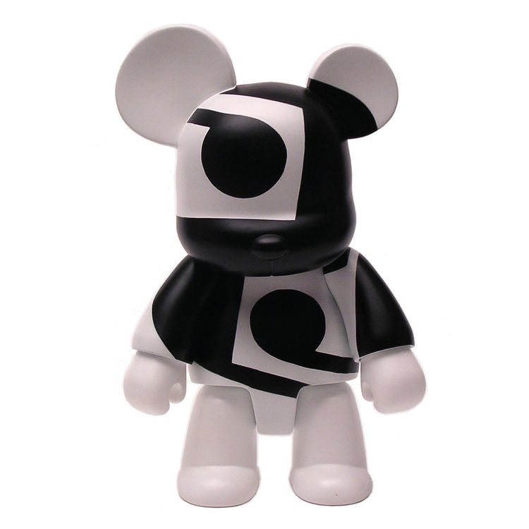 8-inch Qee Wood Bear by Wood