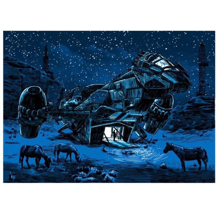 Can't Take The Sky - GID Variant by Tim Doyle