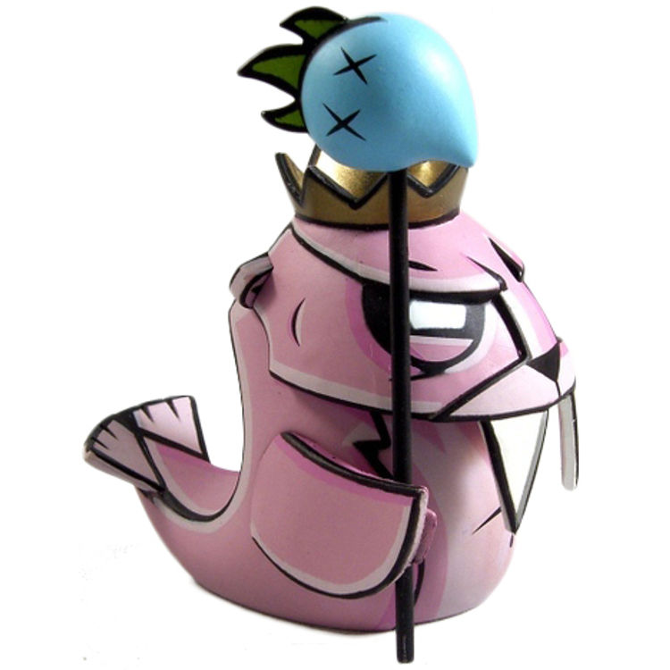 King of the Deadbeets - Pink by Joe Ledbetter