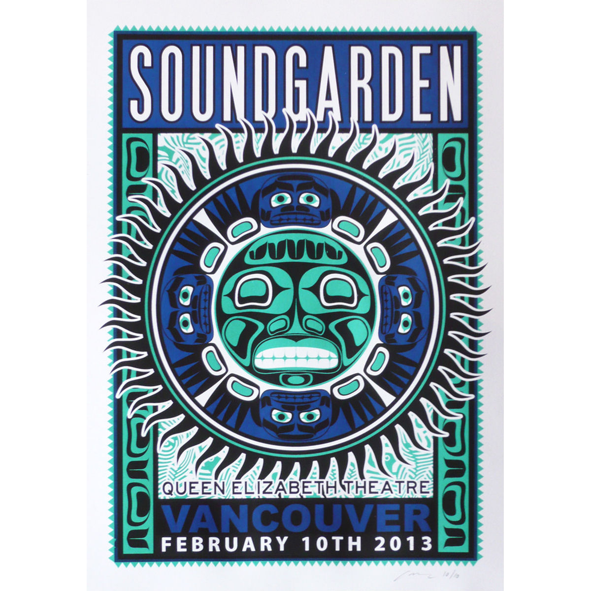 Soundgarden - Vancouver, BC, 2013 (Canucks Variant)