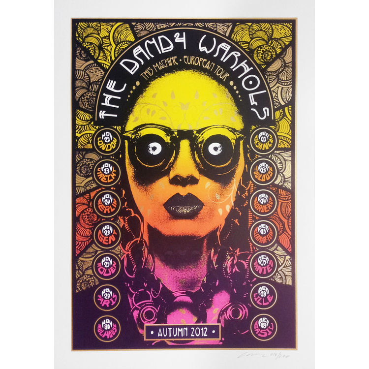 The Dandy Warhols - European Tour 2012 by Adam Pobiak