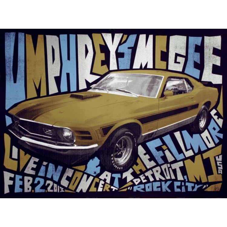 Umphrey’s McGee – Detroit, MI 2013 by Nate Duval