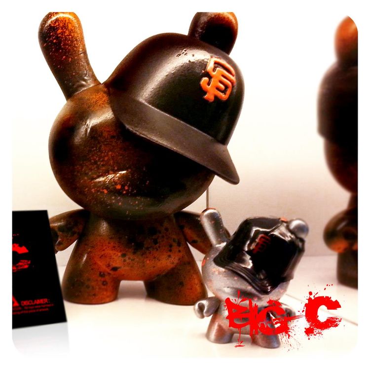 SF Giants Dunny 8" by Big C