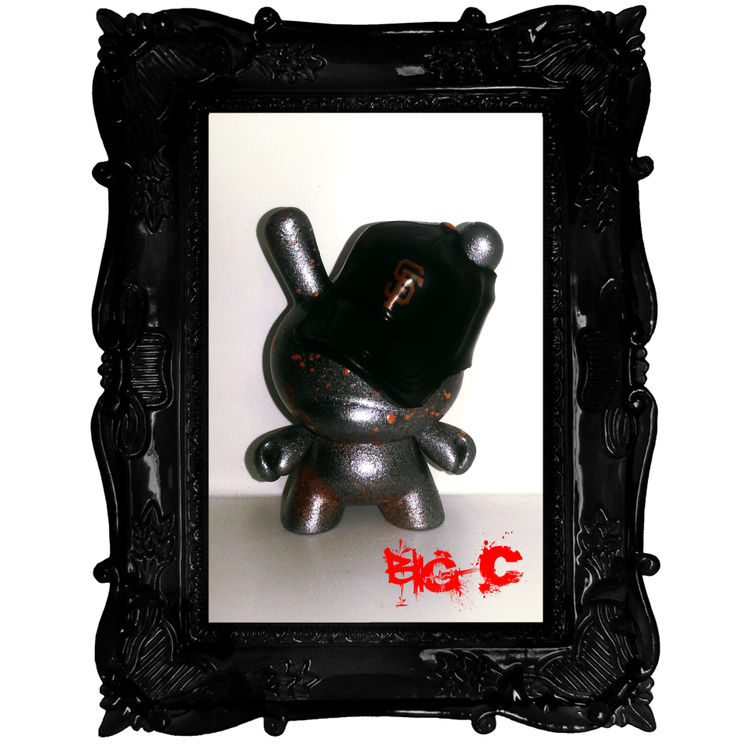 SF Giants dunny 3" by Big C