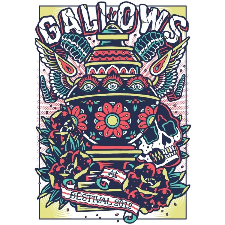Gallows - Bestival 2012 by Craig Robson
