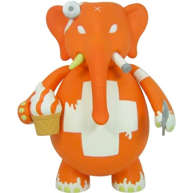 Dr. Bomb - Orange Vanilla Swirl (Smoking) by Frank Kozik