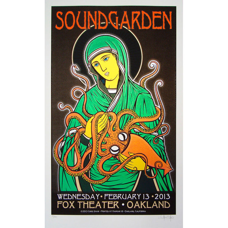 Soundgarden – Oakland, CA 2013 by Chris Shaw