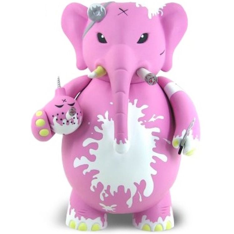 Dr. Bomb - Pink Murder by Frank Kozik
