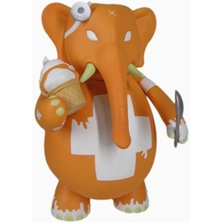 Dr. Bomb - Orange Vanilla Swirl by Frank Kozik