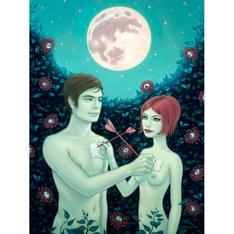 Bunny In The Moon by Tara McPherson