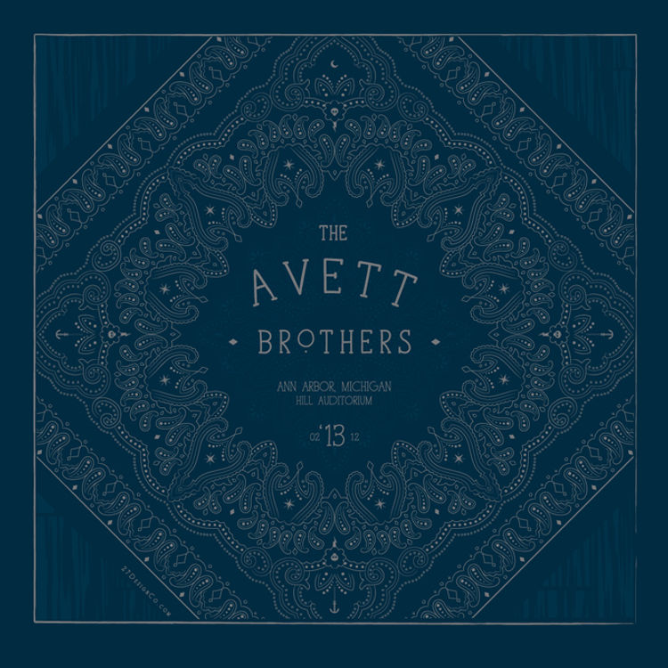 The Avett Brothers - Ann Arbor, MI 2013 by Charles Crisler