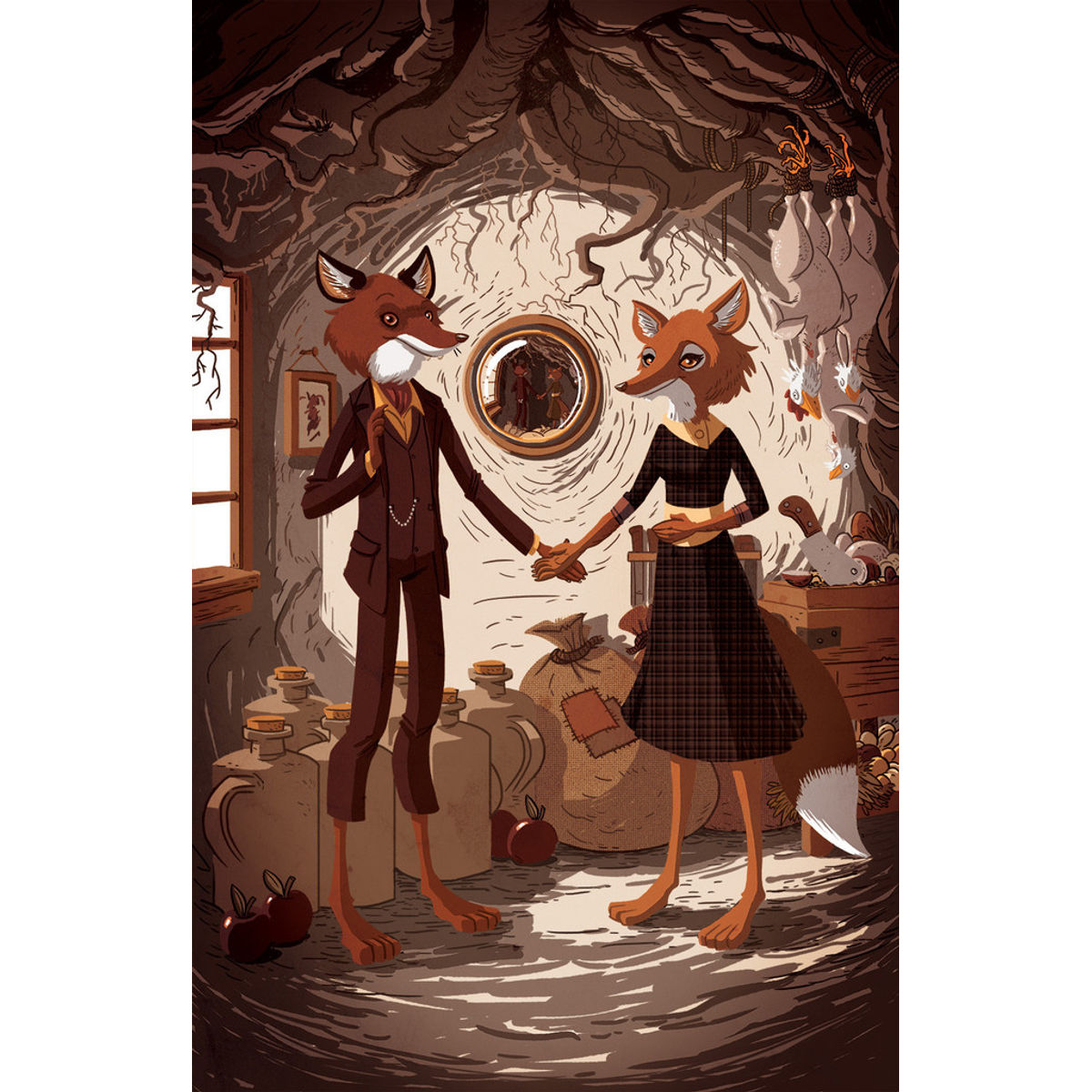 Mr. and Mrs. Fox