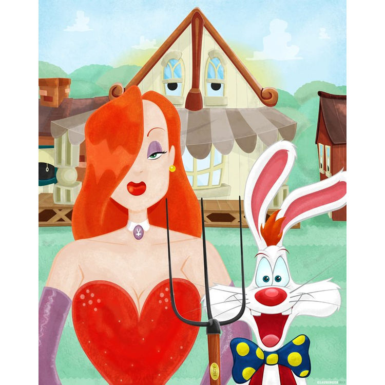 Toontown Gothic by Ian Glaubinger