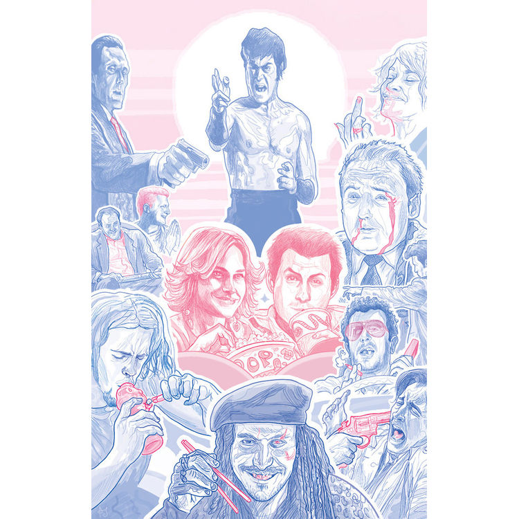 True Romance Movie Theater Montage by PJ Mcquade