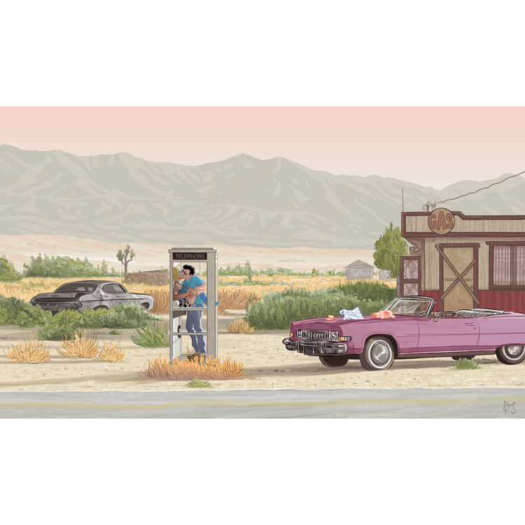 True Romance Phone Booth Scene by PJ Mcquade