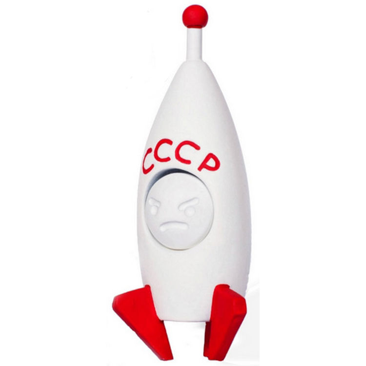 Gagarin in Rocket by Patient № 6 (Alexandr Otsabera)