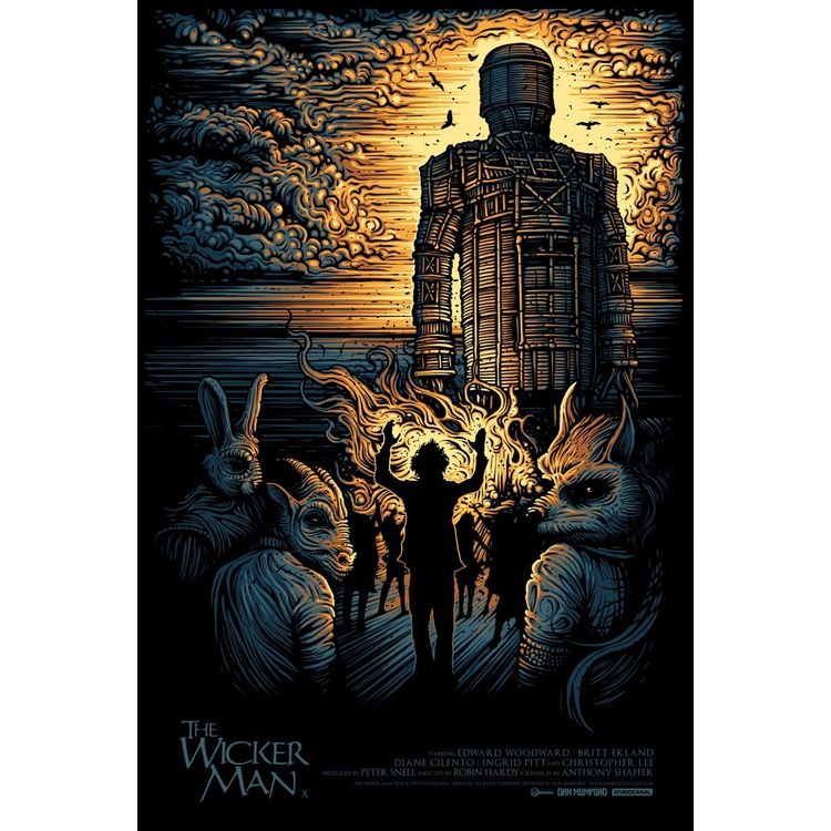 The Wicker Man - Variant by Dan Mumford