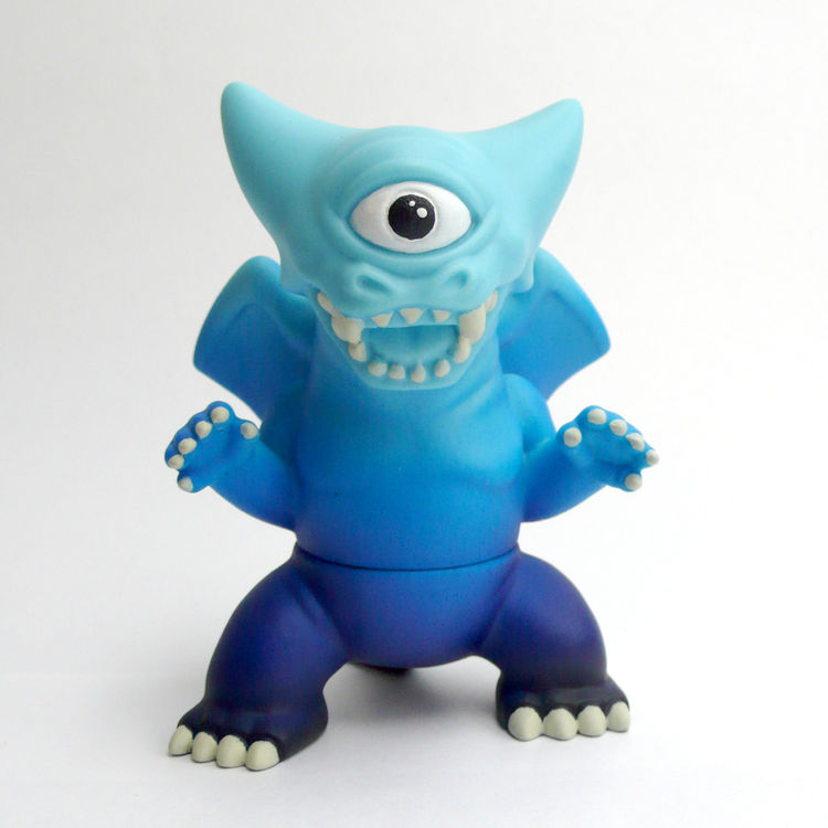 sky blue crouching deathra by schnebbs
