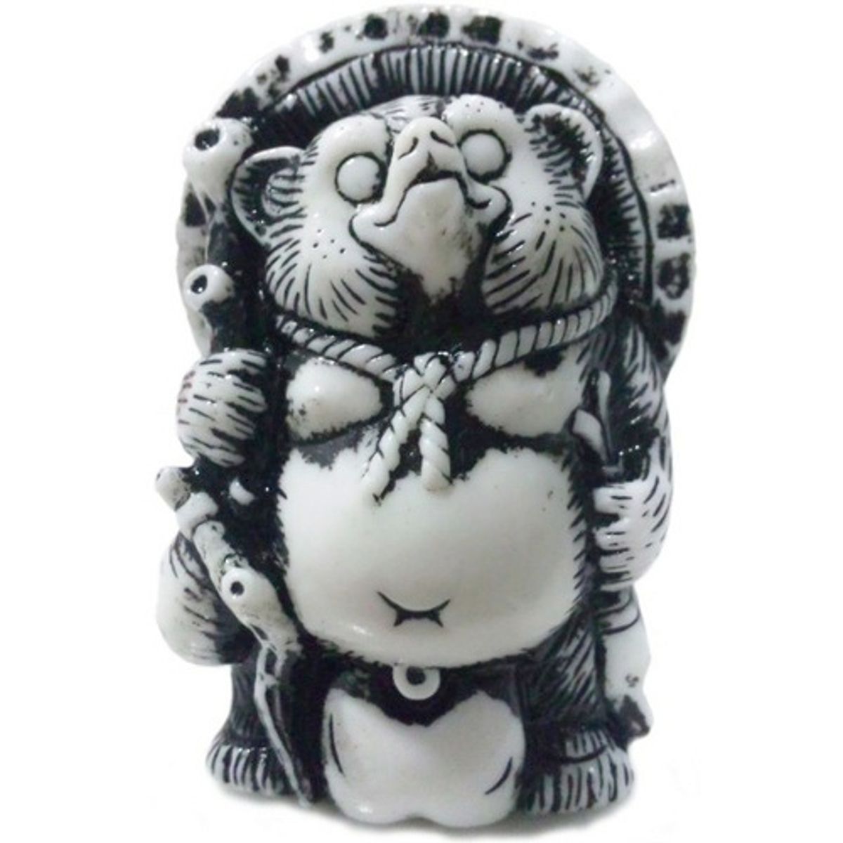 Mini Tanuki - Black Rub