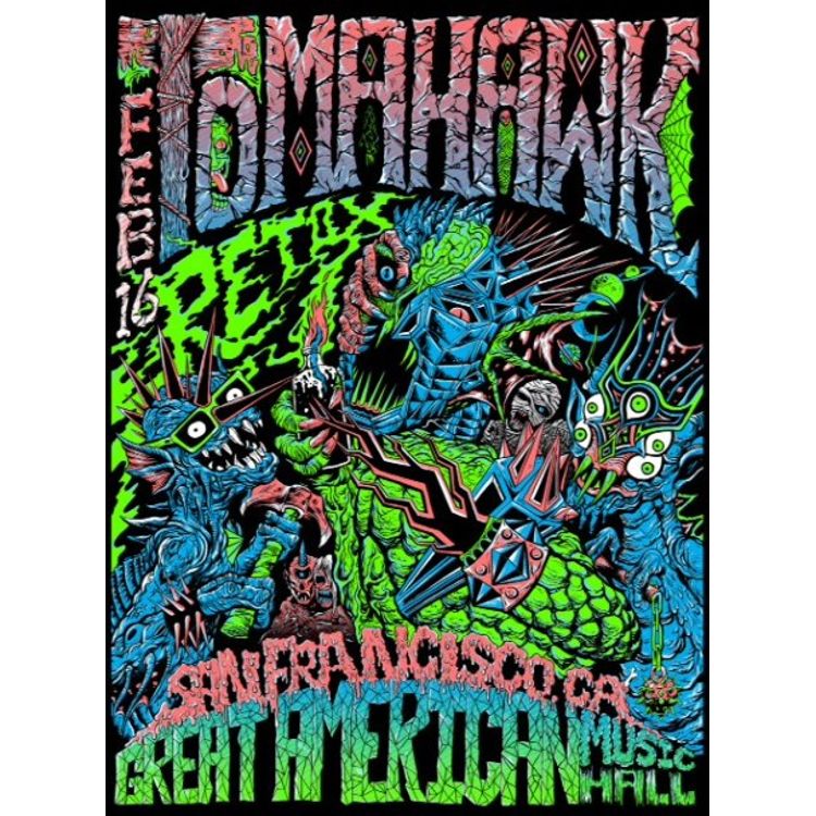 Tomahawk - San Francisco, CA by Skinner