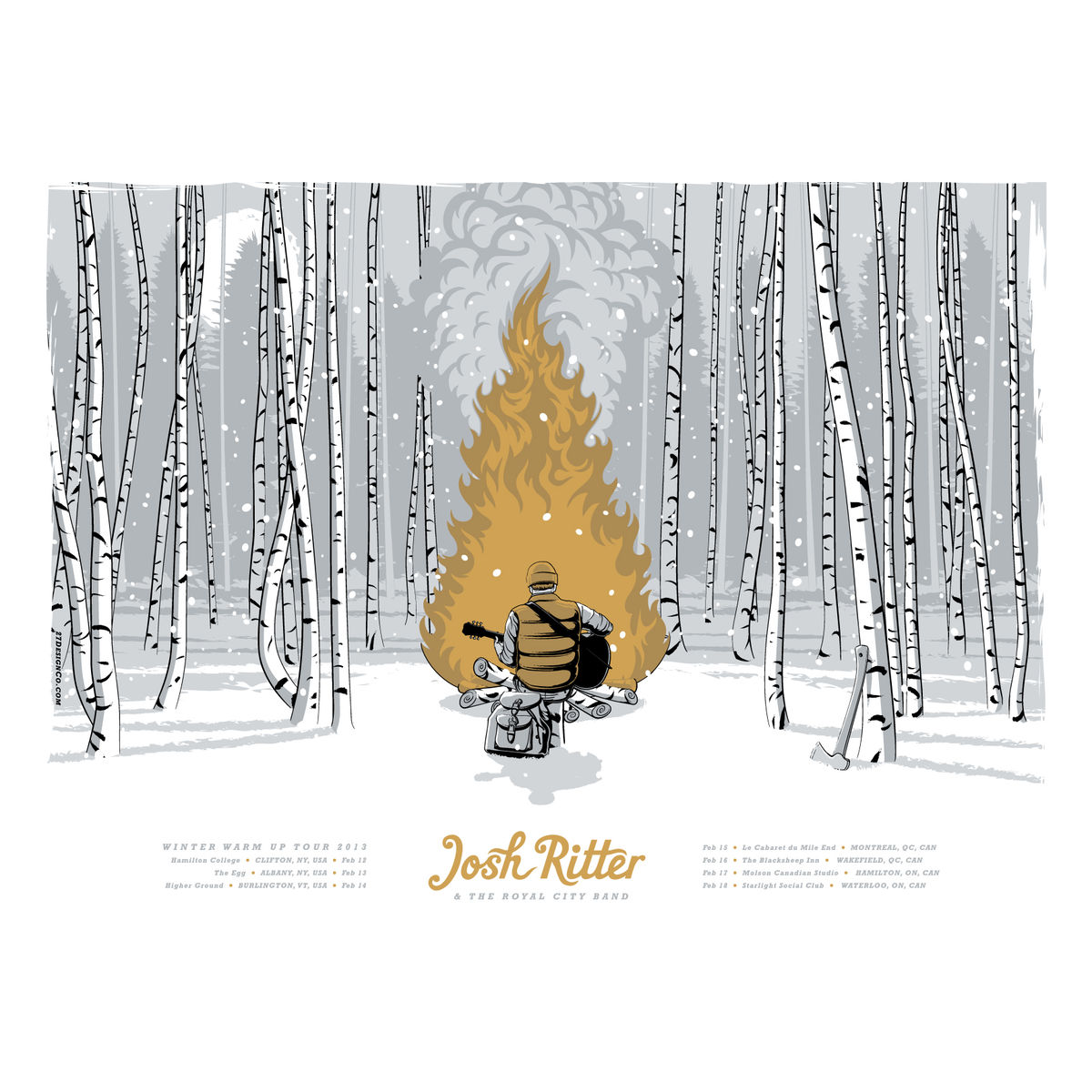Josh Ritter – Winter Warm Up Tour 2013