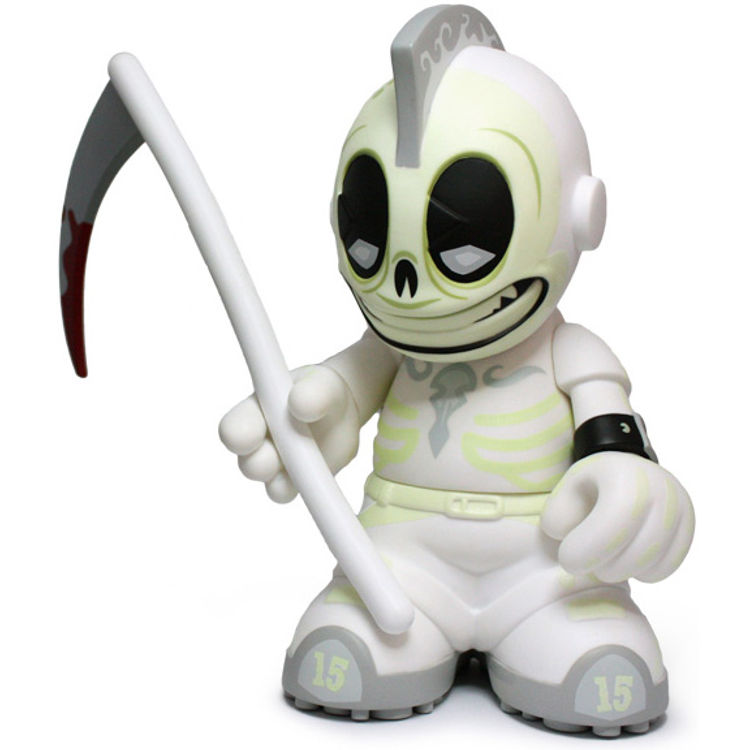 White/GID Kidreaper [Kidrobot 15] by Andrew Bell