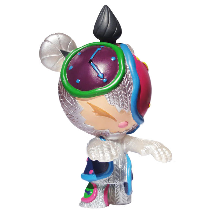 Dali Crow Bear - Silver Hour by ESC Toy (Erick Scarecrow)