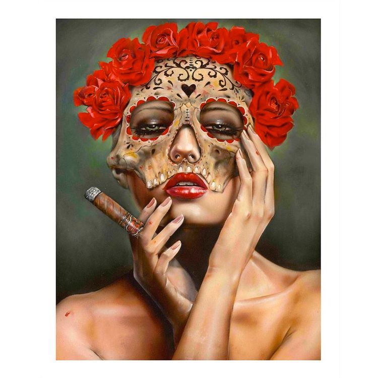 Frida la Muerte by Brian Viveros