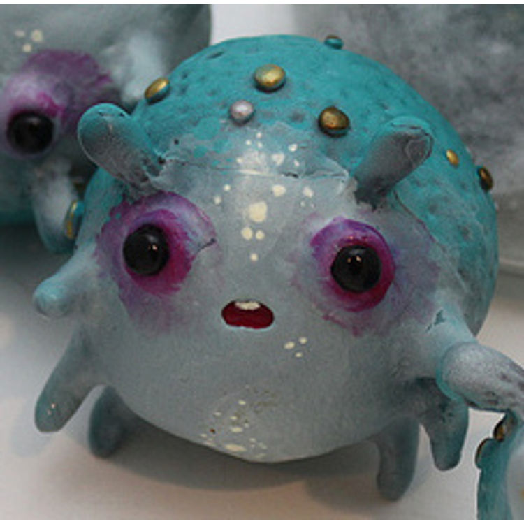 Blue Winter Fattybug by Sawdust Bear (Shing Yin Khor)