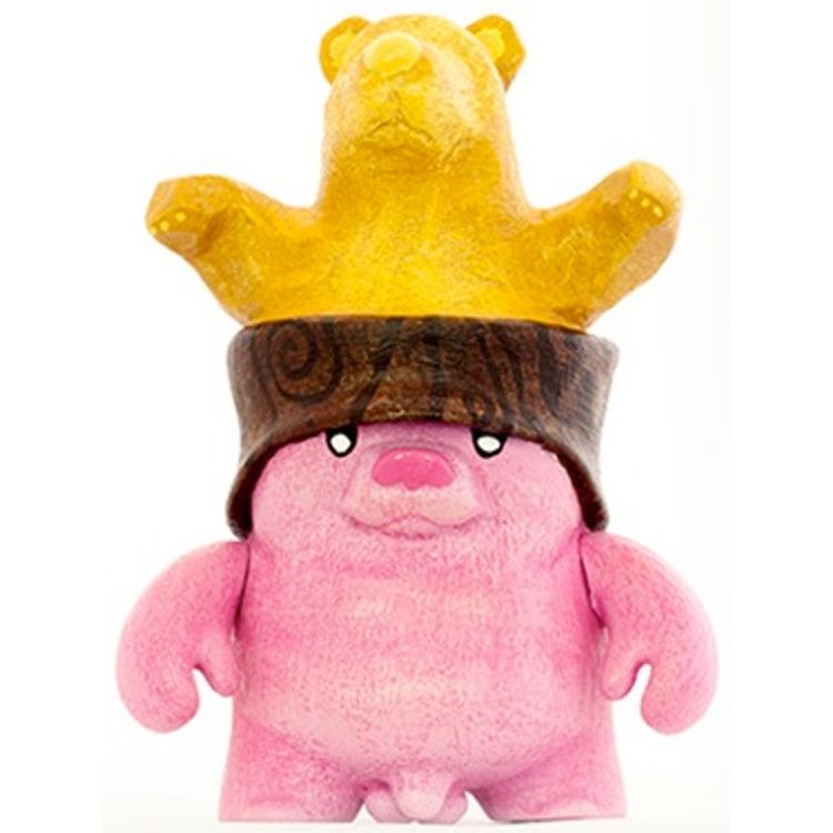 Teddy's Got Wood - Pink by Bashprojects