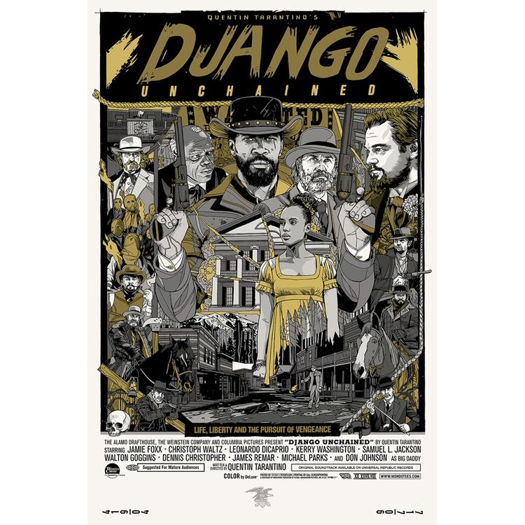 Django Unchained - Variant by Tyler Stout