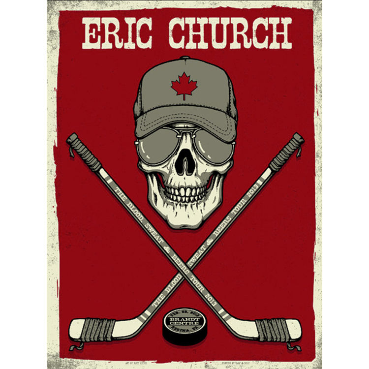 Eric Church – Regina, SK 2013 by Matt Leunig