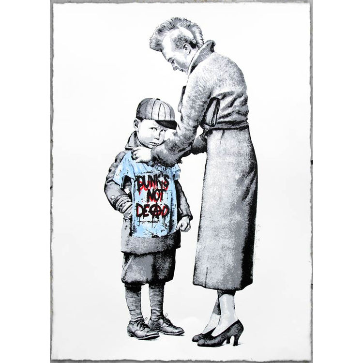 Punk’s Not Dead by Mr. Brainwash