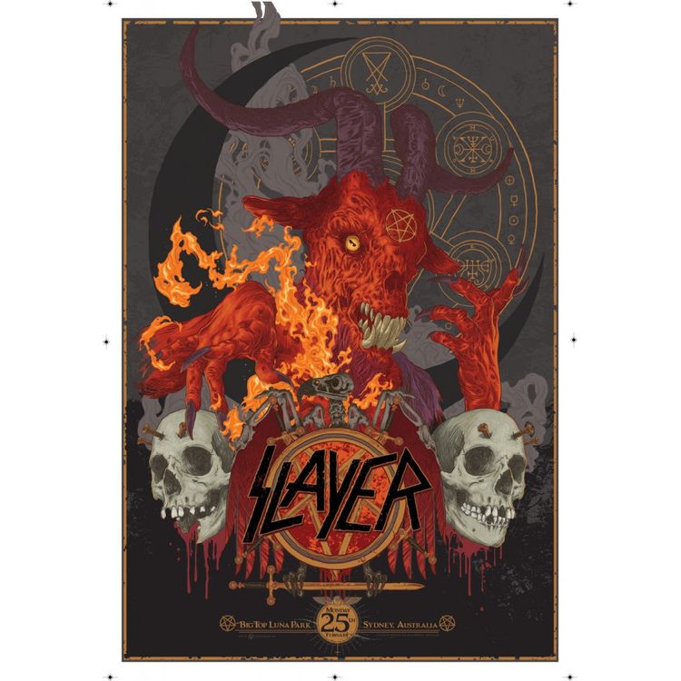 Slayer – Sydney, Australia 2013 by Vance Kelly