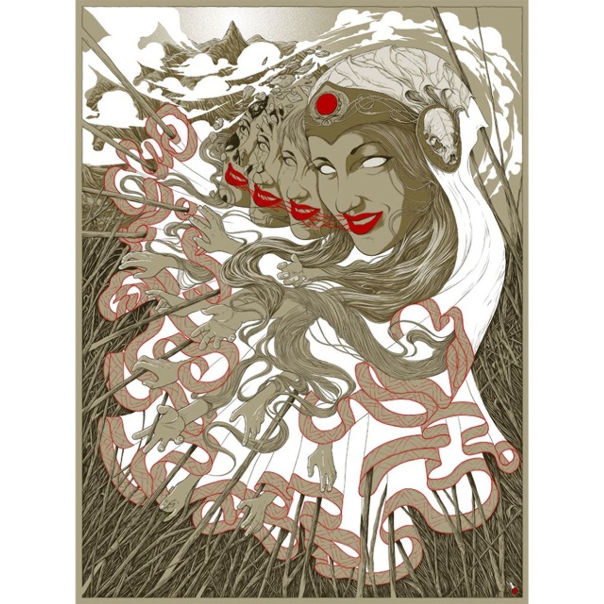 The Imprecation of A Nameless Obscenity - Metallic Gold