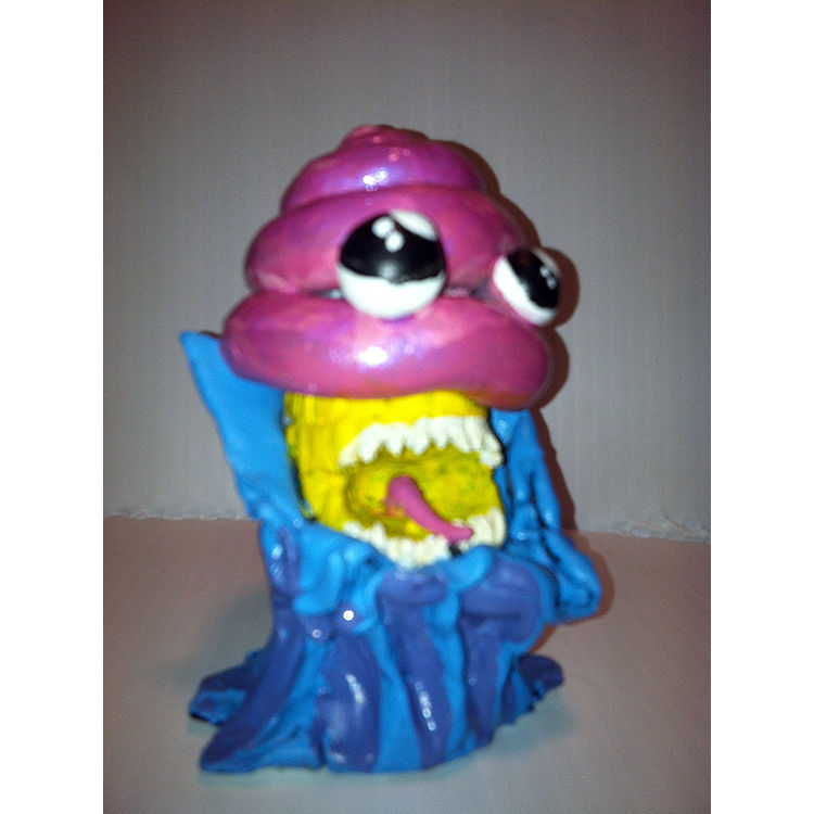 Killercorn cupcake by vinylcupcake